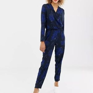 ASOS Floral Wrap Jumpsuit-NWOT